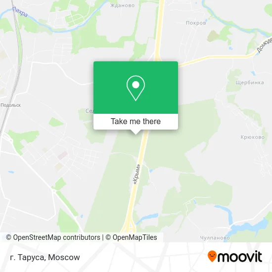 г. Таруса map