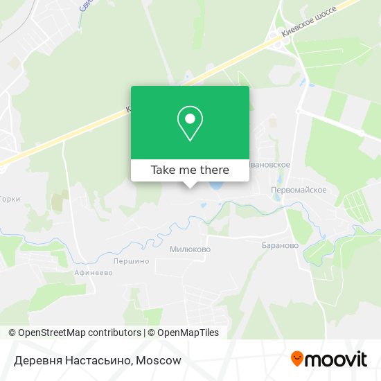 Деревня Настасьино map