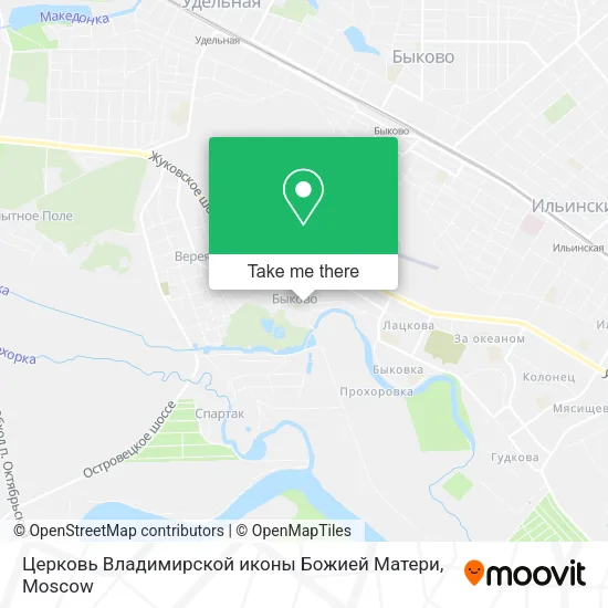 Церковь Владимирской иконы Божией Матери map