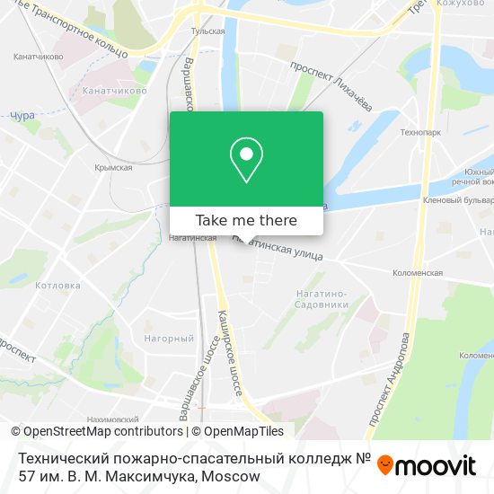 Технический пожарно-спасательный колледж № 57 им. В. М. Максимчука map