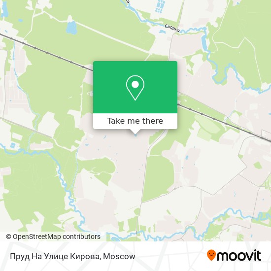 Пруд На Улице Кирова map
