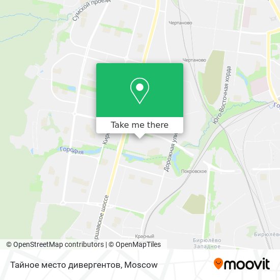 Тайное место дивергентов map