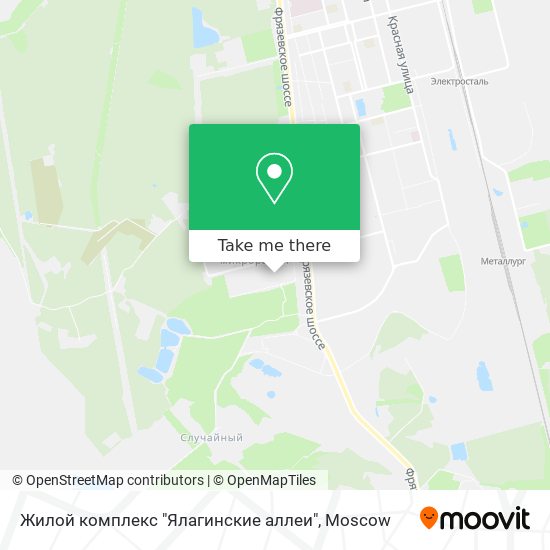 Жилой комплекс "Ялагинские аллеи" map