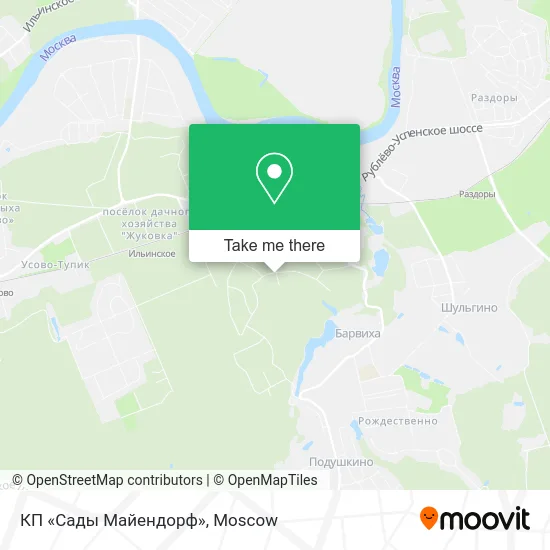 КП «Сады Майендорф» map