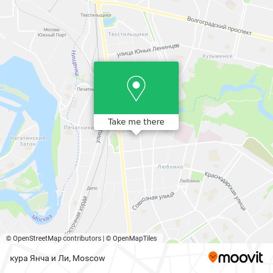 кура Янча и Ли map