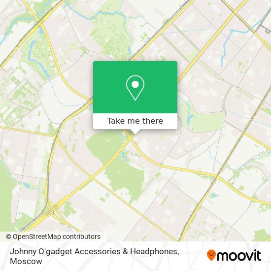 Johnny O'gadget Accessories & Headphones map