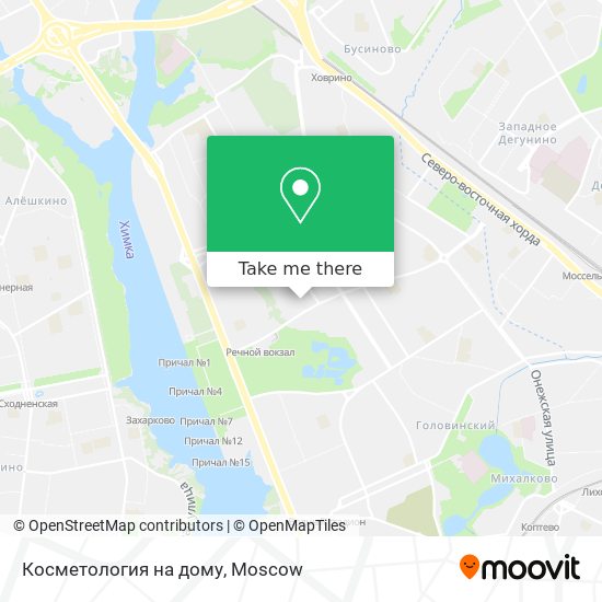 Косметология на дому map