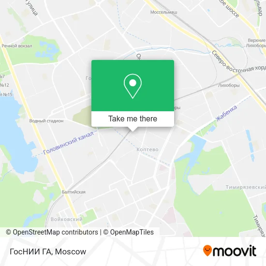 ГосНИИ ГА map