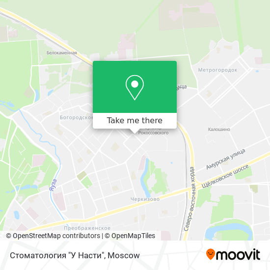 Стоматология "У Насти" map