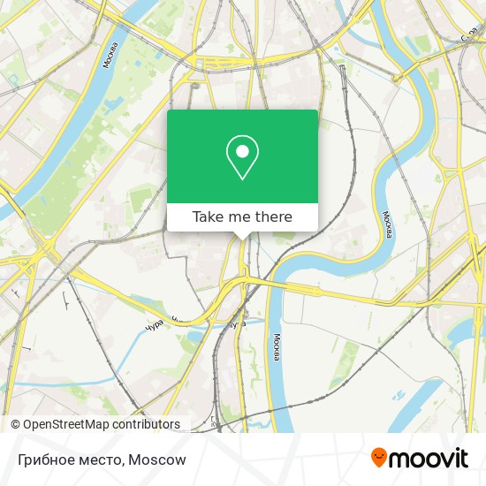 Грибное место map