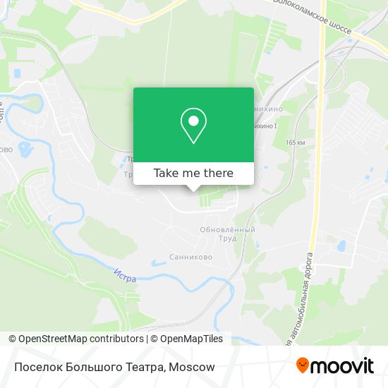 Поселок Большого Театра map