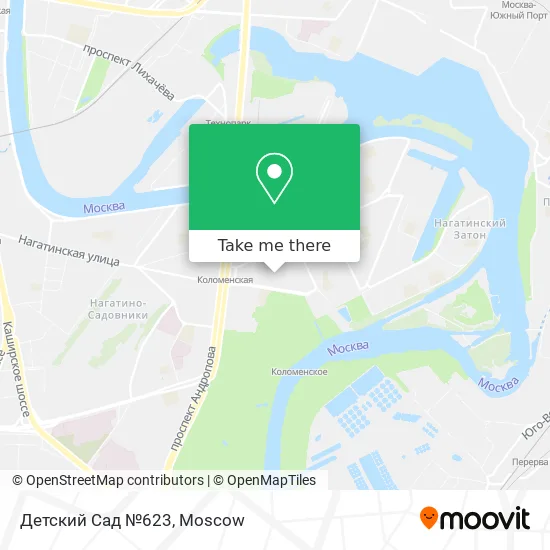 Детский Сад №623 map
