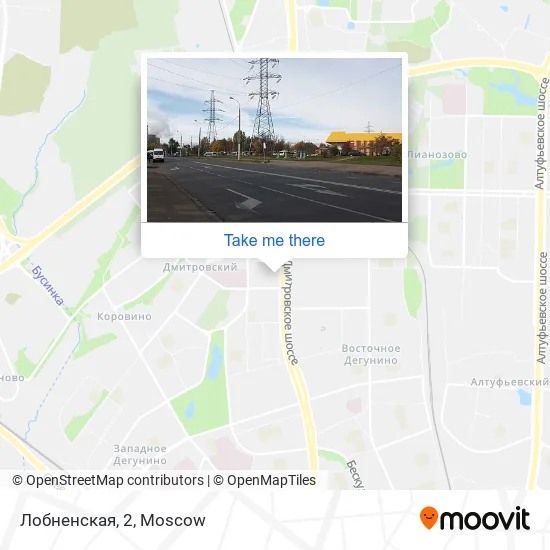 Лобненская, 2 map