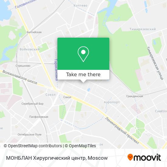 МОНБЛАН Хирургический центр map