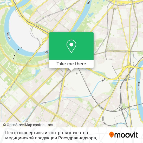 Центр экспертизы и контроля качества медицинской продукции Росздравнадзора map