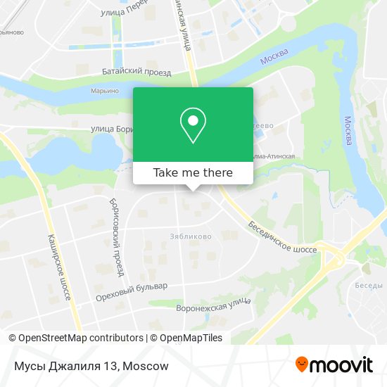 Мусы Джалиля 13 map