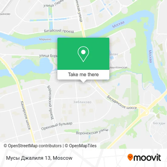 Мусы Джалиля 13 map