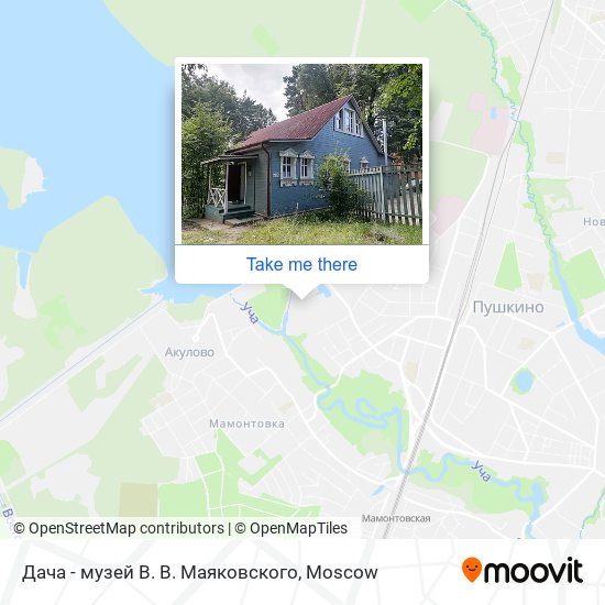 Дача - музей В. В. Маяковского map