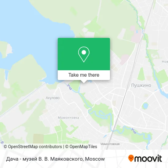 Дача - музей В. В. Маяковского map