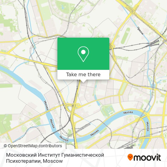 Московский Институт Гуманистической Психотерапии map