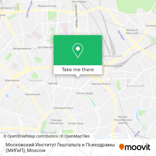 Московский Институт Гештальта и Психодрамы (МИГиП) map