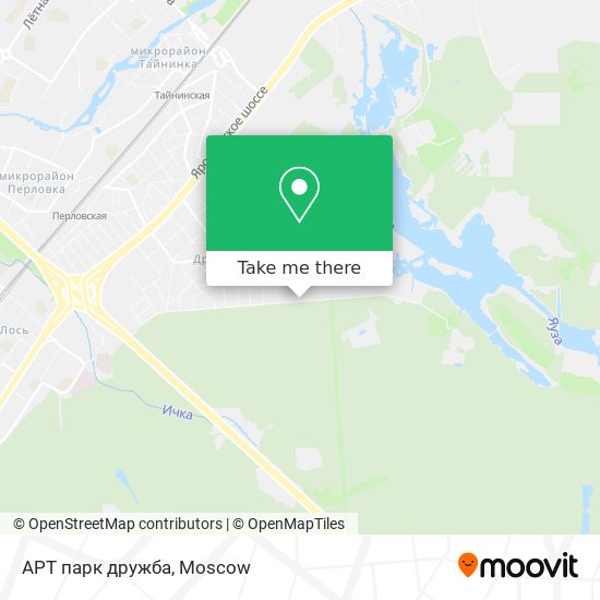 АРТ парк дружба map