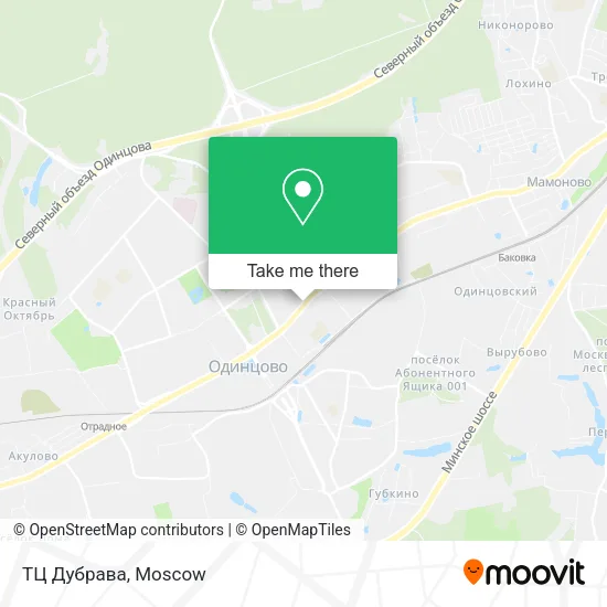 ТЦ Дубрава map