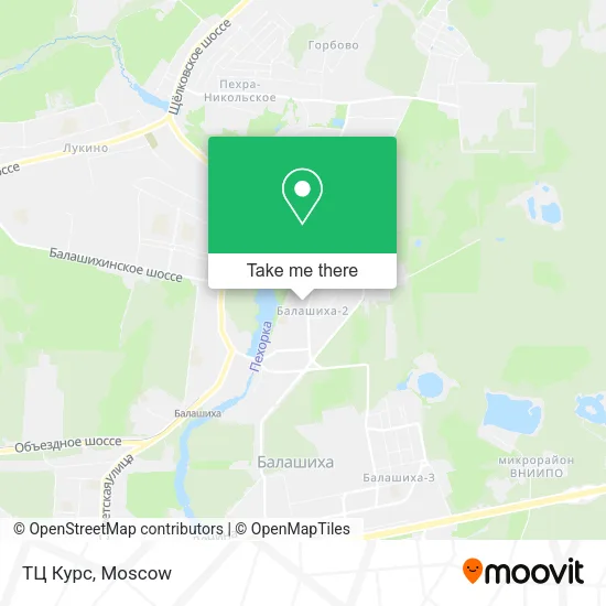 ТЦ Курс map