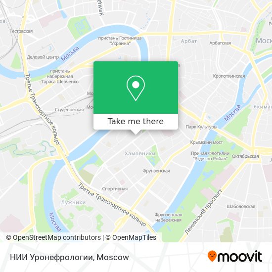 НИИ Уронефрологии map