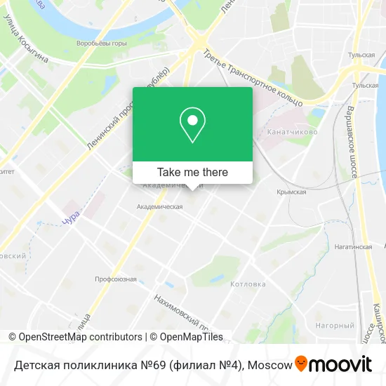 Детская поликлиника №69 (филиал №4) map