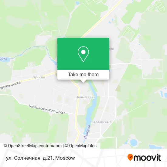 ул. Солнечная, д.21 map