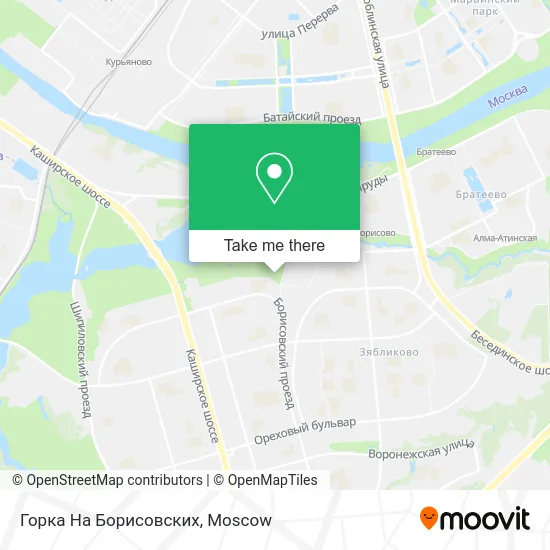 Горка На Борисовских map