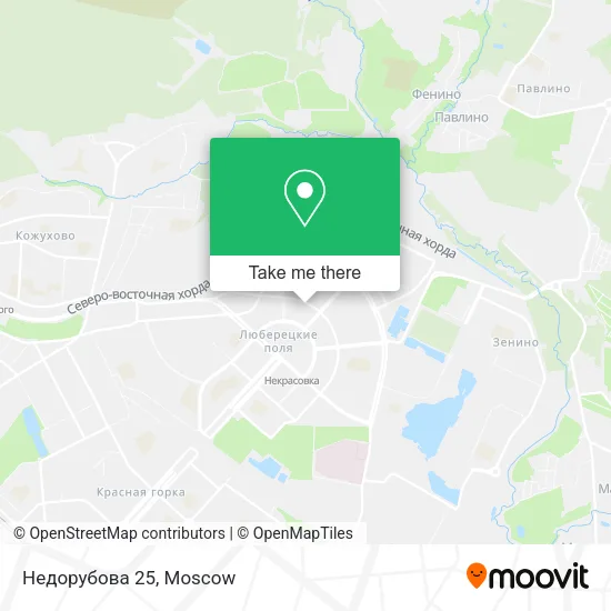 Недорубова 25 map