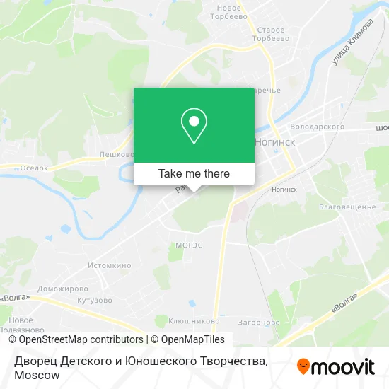 Дворец Детского и Юношеского Творчества map