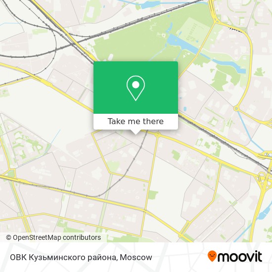 ОВК Кузьминского района map
