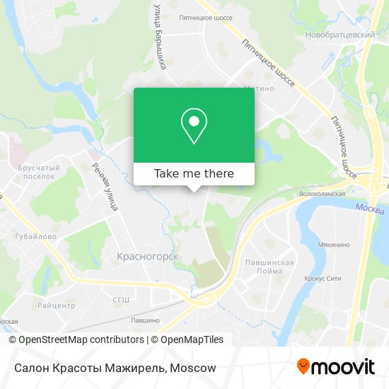 Салон Красоты Мажирель map