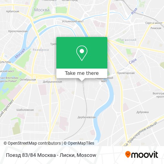 Поезд 83/84 Москва - Лиски map