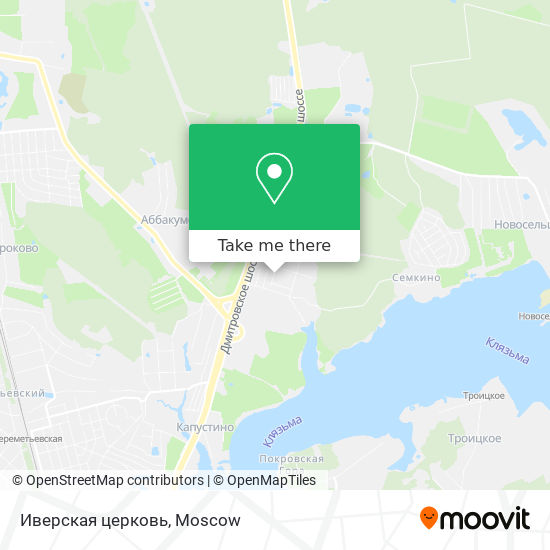 Иверская церковь map