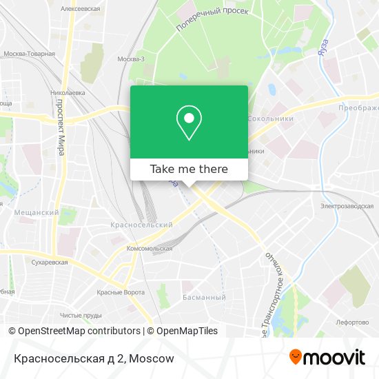 Красносельская д 2 map