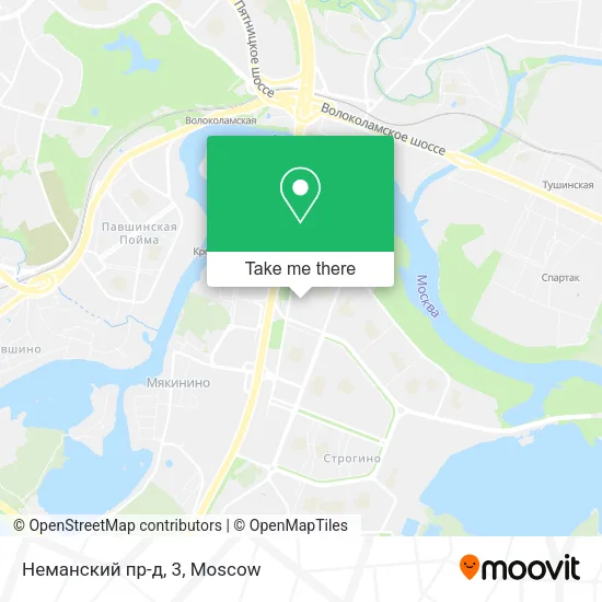 Неманский пр-д, 3 map