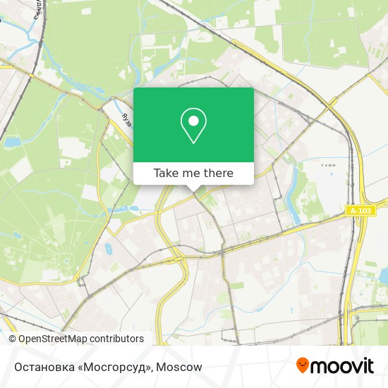 Остановка «Мосгорсуд» map