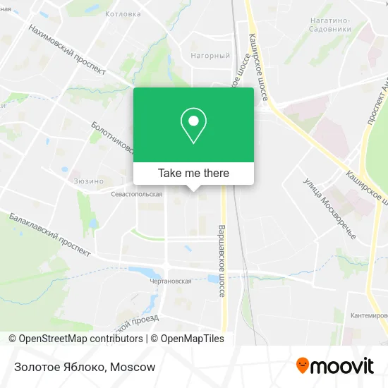 Золотое Яблоко map