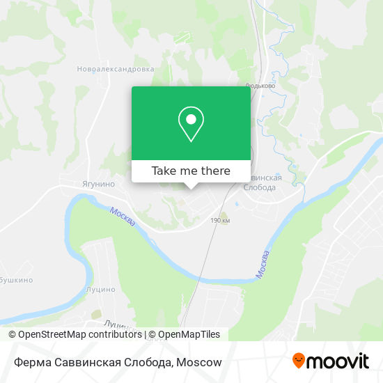 Ферма Саввинская Слобода map