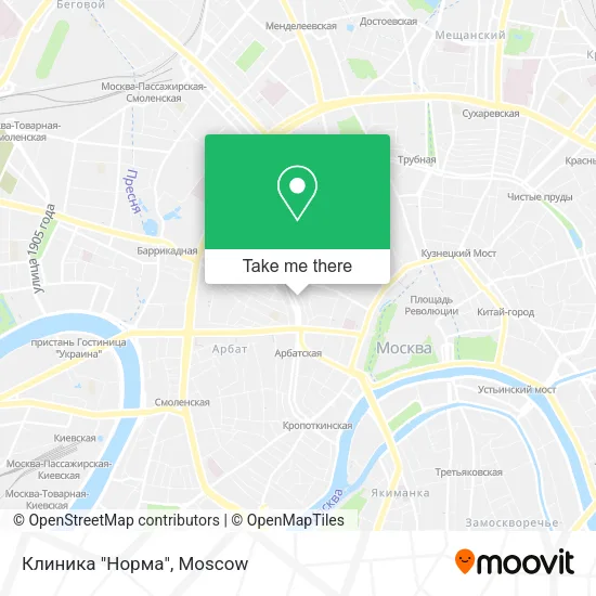 Клиника "Норма" map