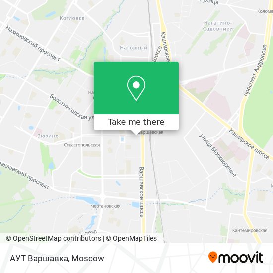 АУТ Варшавка map