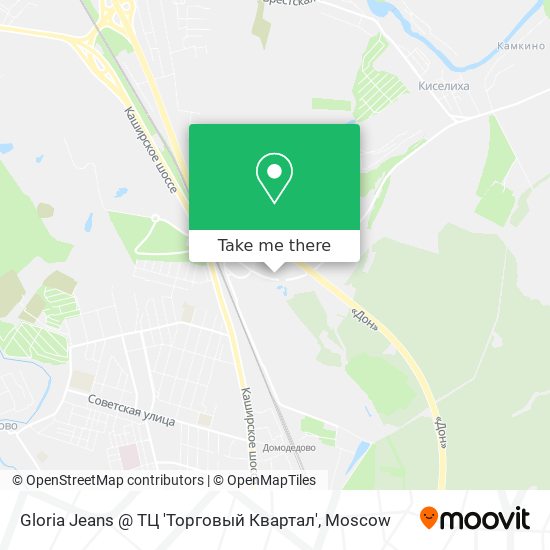 Gloria Jeans @ ТЦ 'Торговый Квартал' map