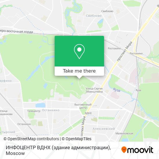 ИНФОЦЕНТР ВДНХ (здание администрации) map
