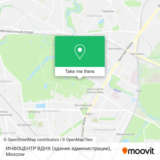 ИНФОЦЕНТР ВДНХ (здание администрации) map