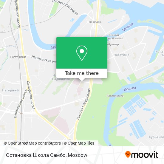 Остановка Школа Самбо map