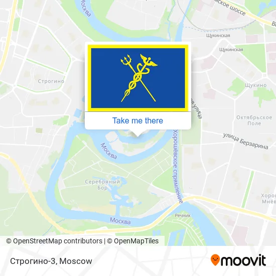 Строгино-3 map